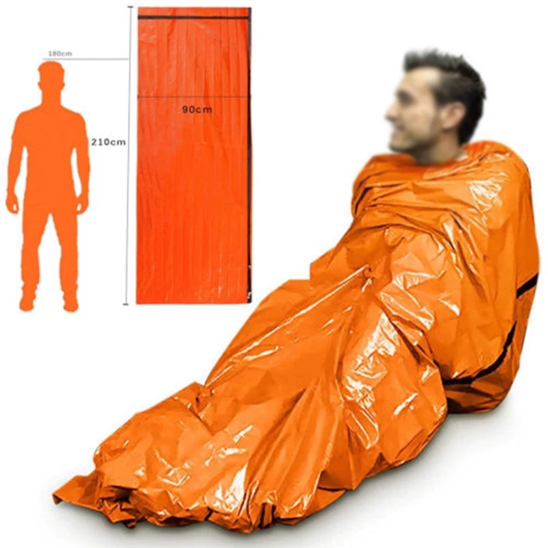 Saco de dormir portátil à prov - Emergency Mylar Tent avaliação e preço